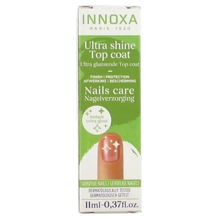 Innoxa Top Coat Ultra Strălucitor pentru unghii sensibile 11 ml