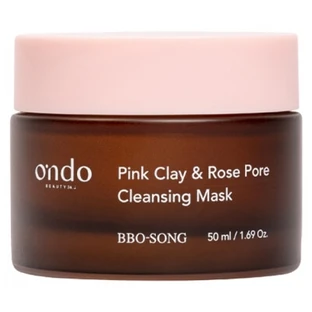 Ondo Beauty 36.5 Mascarilla limpiadora de poros con arcilla rosa y rosa, 50 ml