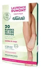 Tiras de cera fría para el cuerpo y las piernas «Institut Naturals» de Laurence Dumont, 20 tiras
