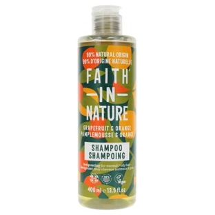 Faith In Nature Șampon cu grepfrut și portocală pentru păr normal și gras 400 ml