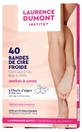 Tiras de cera fría Laurence Dumont para piernas y cuerpo, 40 tiras