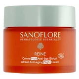Crema de noche antienvejecimiento orgánica global Sanoflore Reine, 50 ml