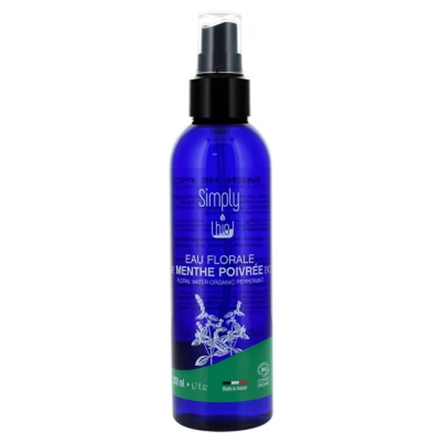 Simply Bio Apă florală de mentă piperată bio 200 ml