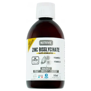 Nutrivie Zinc Bisglycinate 15 mg 500 ml