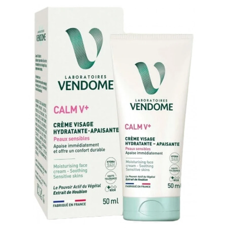 Laboratoires Vendôme Calm V+ Cremă hidratantă și calmantă pentru față 50 ml