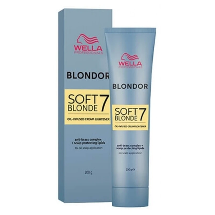 Wella Soft Blonde 7 Blondor Crema decolorante 200 g