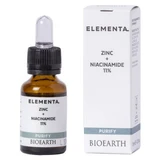 Bioearth Elementa Purify Solution Zinc + Niacinamidă 11% 15 ml