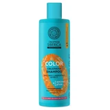 Champú para el cabello teñido Oblepikha de Natura Siberica con protección del color Amino Plex, 400 ml