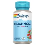 Solaray D-manosa con CranActin, 60 cápsulas vegetarianas