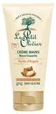 Le Petit Olivier Crema nutriente per le mani all'olio di argan, 75 ml
