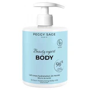 Peggy Sage Beauty Expert Body – Lapte de corp cu hidratare 24 de ore, 500 ml