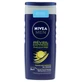 Nivea Men Express Wake-Up 24-Hour Freshness 3-in-1 Shower Gel for Face, Body, and Hair, 250 ml