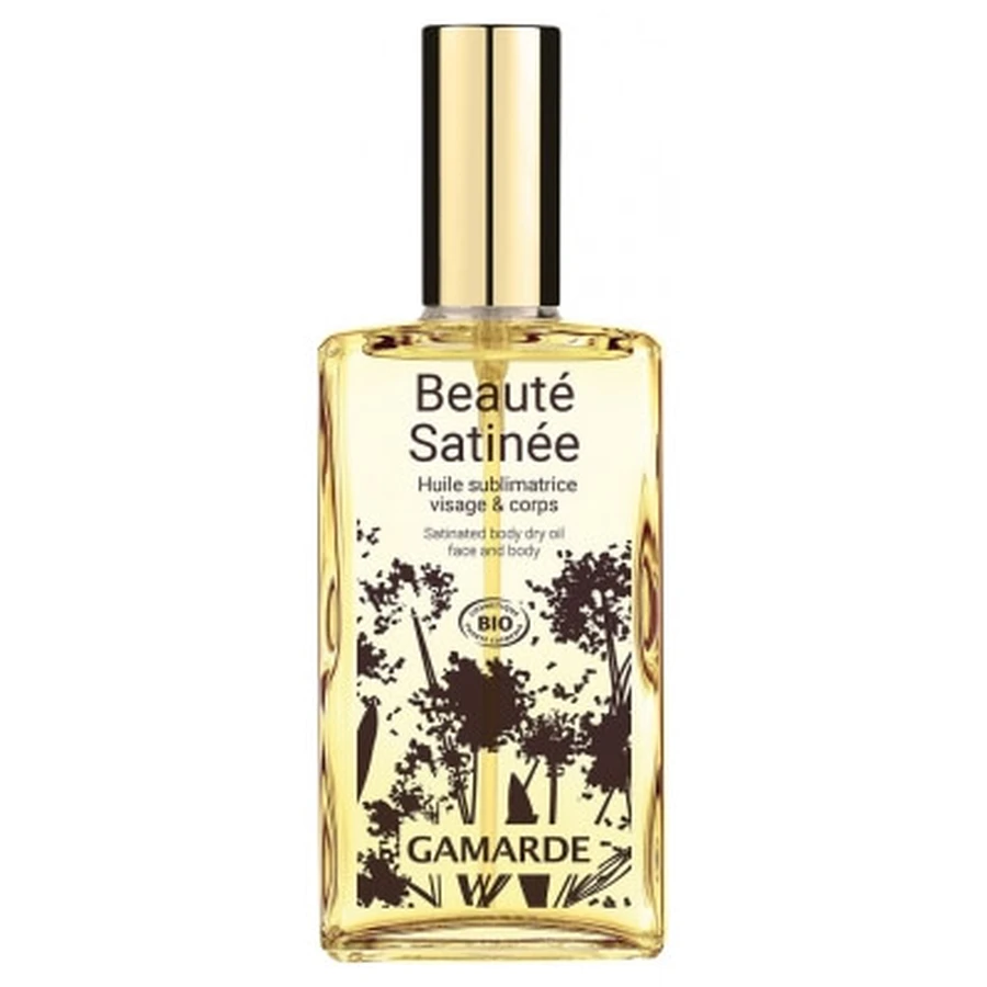 Gamarde Beauté Satinée Huile Sublimatrice Visage & Corps Bio 100 ml