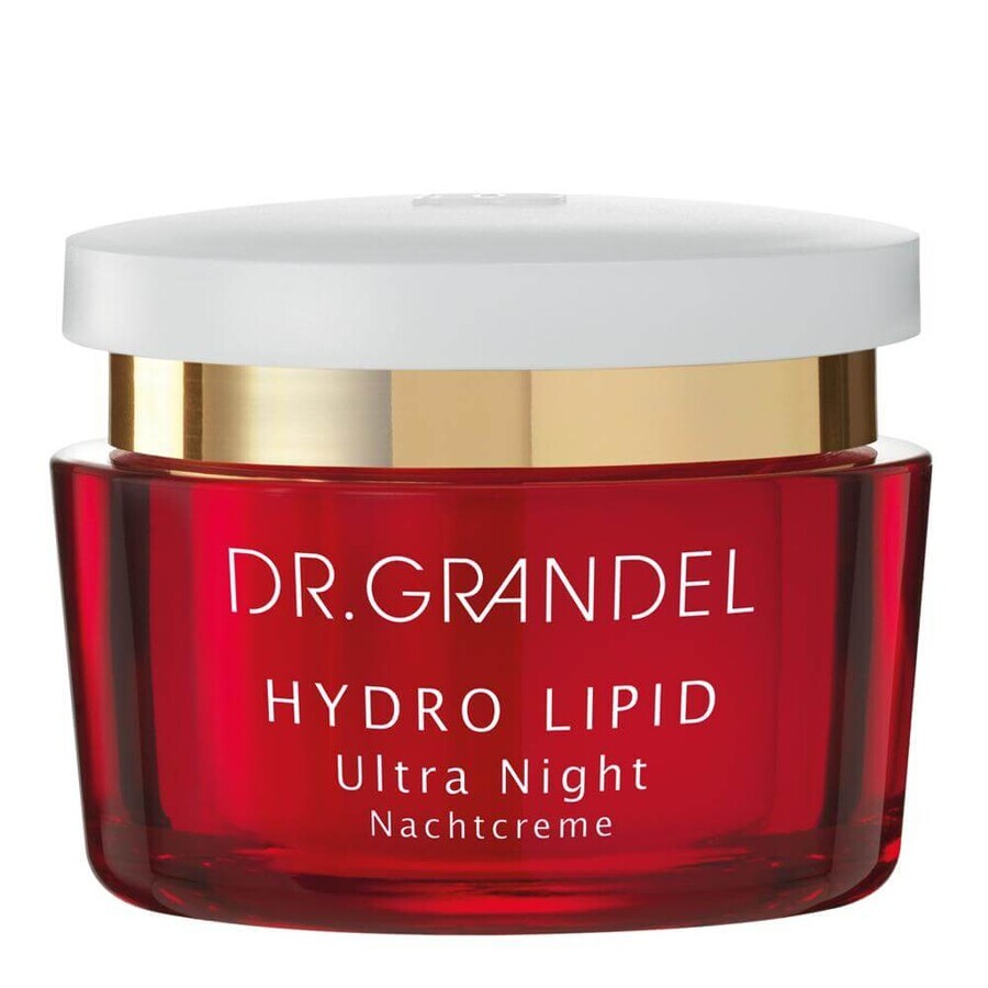 Crema Nutritiva Ultra Noche, Hydro Lipid, 50 ml, Dr. Grandel