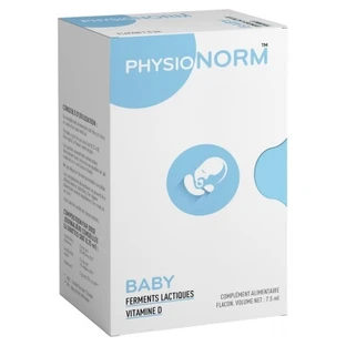 Immubio Physionorm Baby Milchsäurebakterien und Vitamin D, 7,5 ml