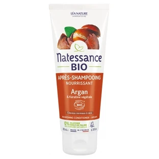 Natessance Balsam nutritiv cu ulei de argan și keratină vegetală organică, 200 ml