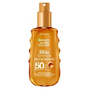 Garnier Ambre Solaire Ideal Bronze Spray cu lapte protector SPF50 150 ml