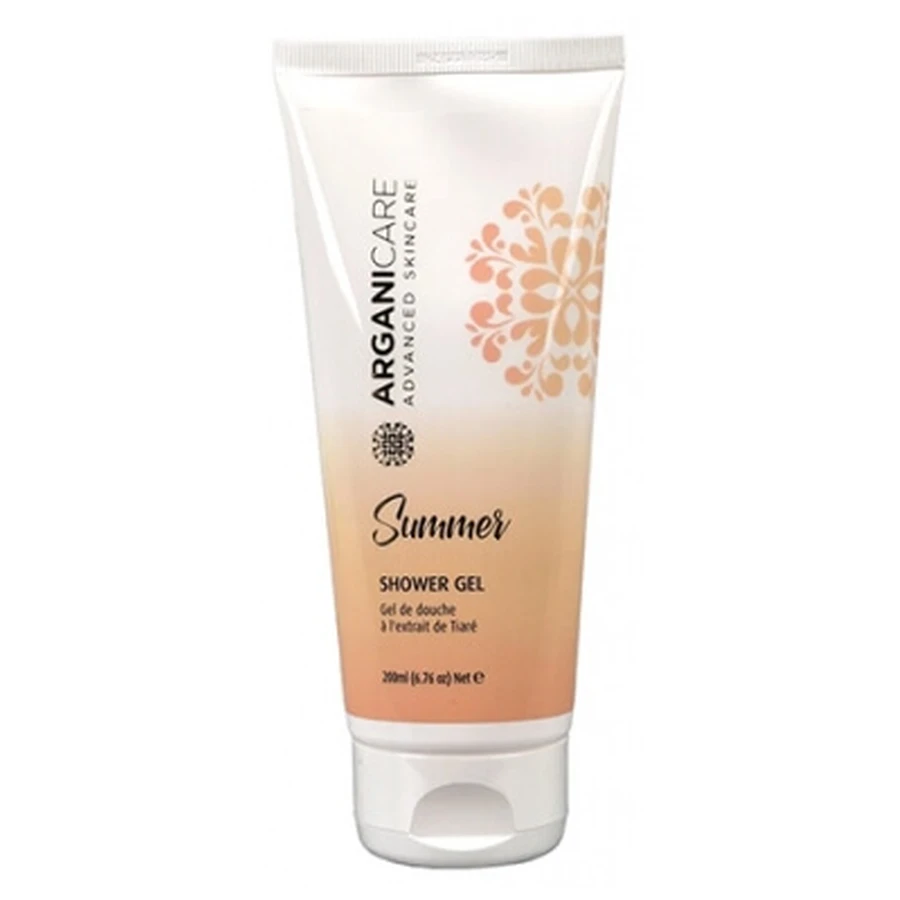 Arganicare Gel de duș de vară cu extract de tiaré 200 ml
