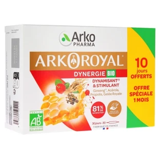 Arkopharma Arko Royal Dynergie Orgánico, 30 ampollas