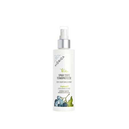 Spary per capelli protezione termica 230°C, 200 ml, Viorica