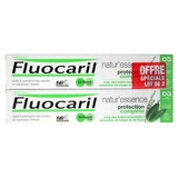 Pasta dentífrica Fluocaril Natur'Essence Protección Completa con doble flúor, paquete de 2 (75 ml cada una)
