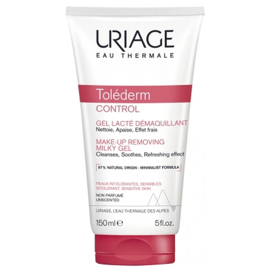 Uriage Toléderm Control Gel lăptos demachiant 150 ml