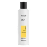 Nioxin Shampoo System 1 voor matige haaruitval, natuurlijk haar, Nioxin 300 ml