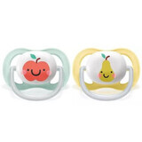 Philips Avent Ultra Air Soother, 0-6 months, Happy, SCF080/17, Philips