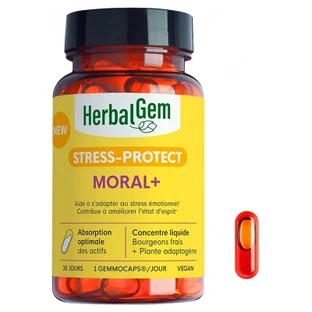 HerbalGem Stress Protect Moral+ 30 gemmocaps