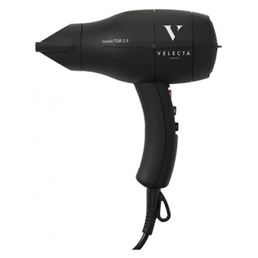Asciugacapelli Velecta Paris TGR Vélecta Paramount Iconic TGR 2.0, colore nero intenso