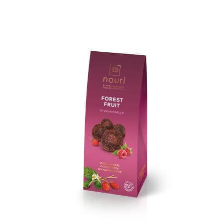 Tartufi vegani ai frutti di bosco, 100 g, Nouri