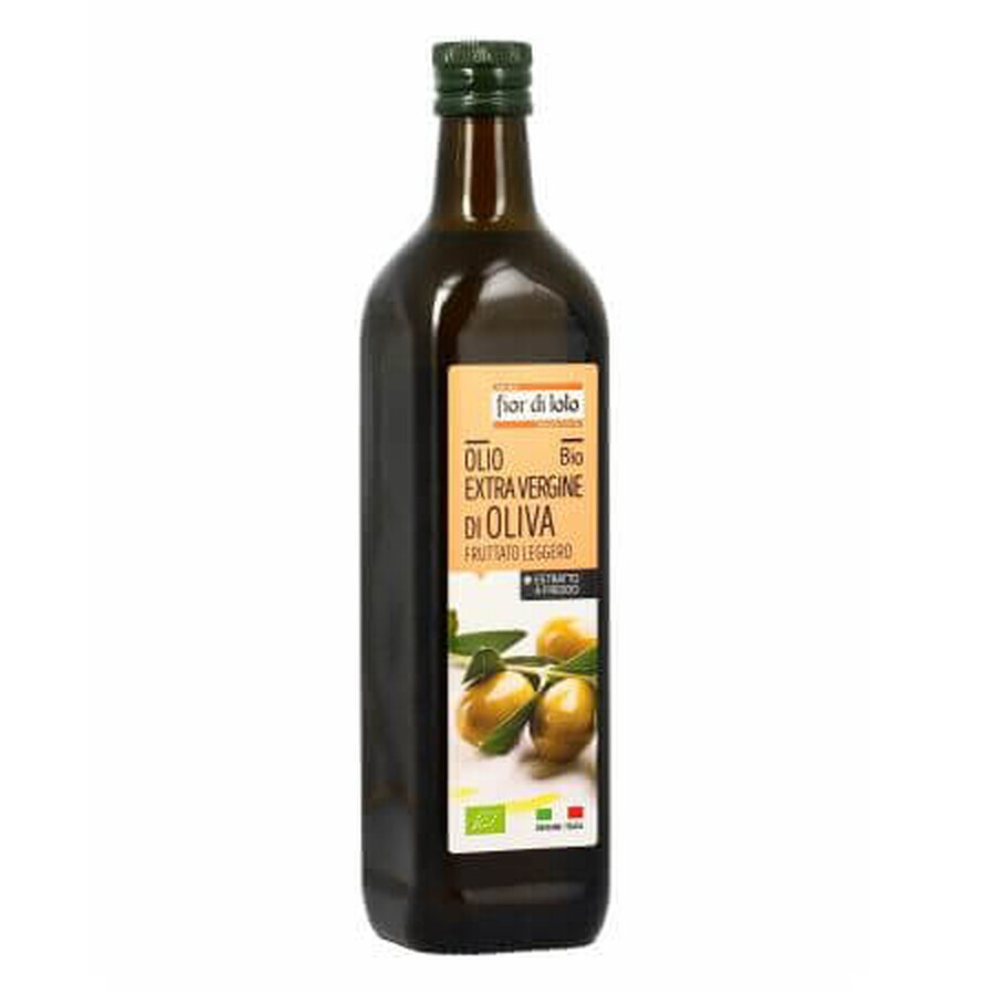 Aceite de oliva virgen extra ecológico, extraído en frío, 750 ml, Fior di Loto