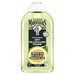 Le Petit Marseillais Șampon antimătreață pentru bărbați cu cedrat organic și uleiuri esențiale, 250 ml