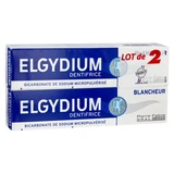 Dentifricio sbiancante Elgydium, confezione da 2 (75 ml ciascuno)