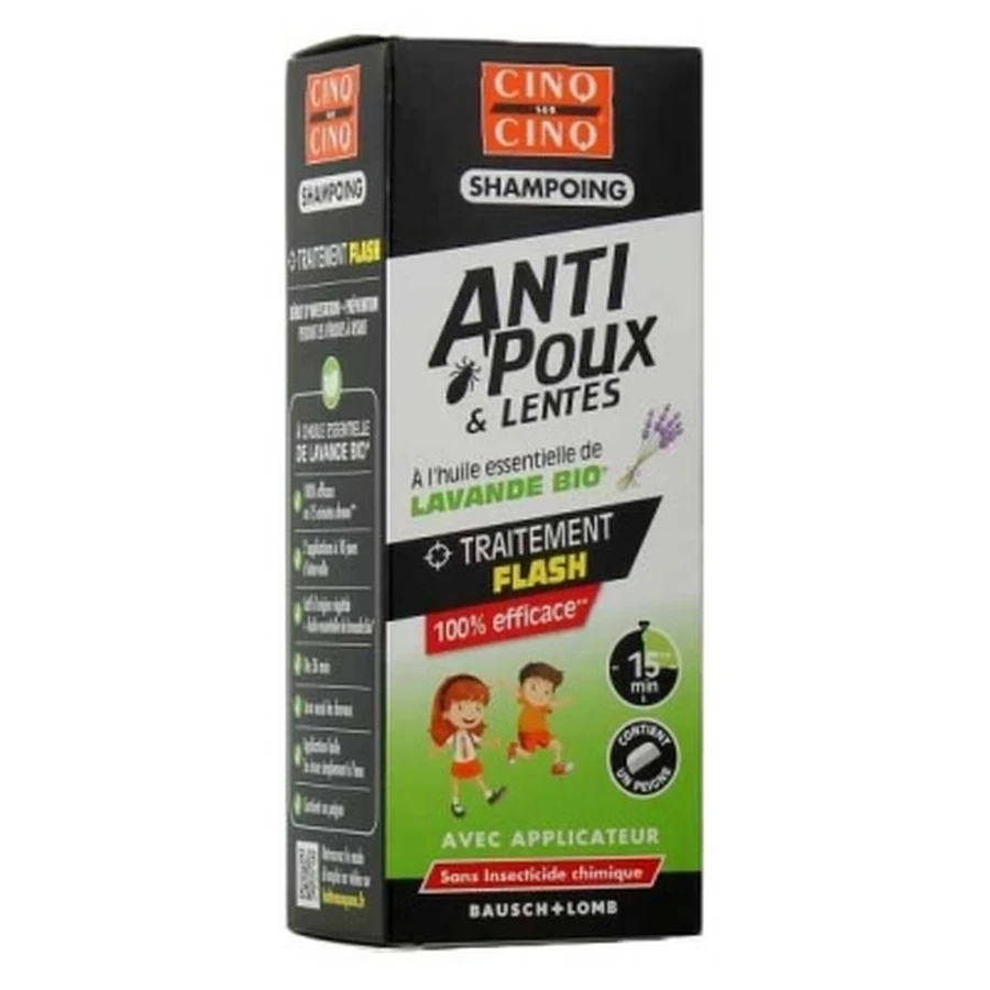 Szampon przeciw wszy i gnidom „Five out of Five” 100 ml: ceny i cechy