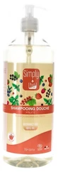 Shampoo e bagnoschiuma alla frutta biologico Simply Bio, 1 L