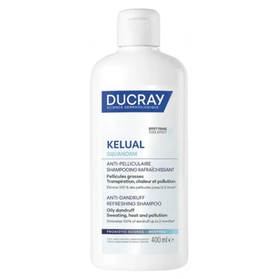 Ducray Kelual Squanorm Șampon răcoritor antimătreață 400 ml