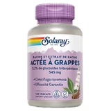 Solaray: Cohosh negro, 120 cápsulas vegetarianas
