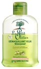 Desmaquillante de ojos resistente al agua Le Petit Olivier con extracto de aceituna, 125 ml