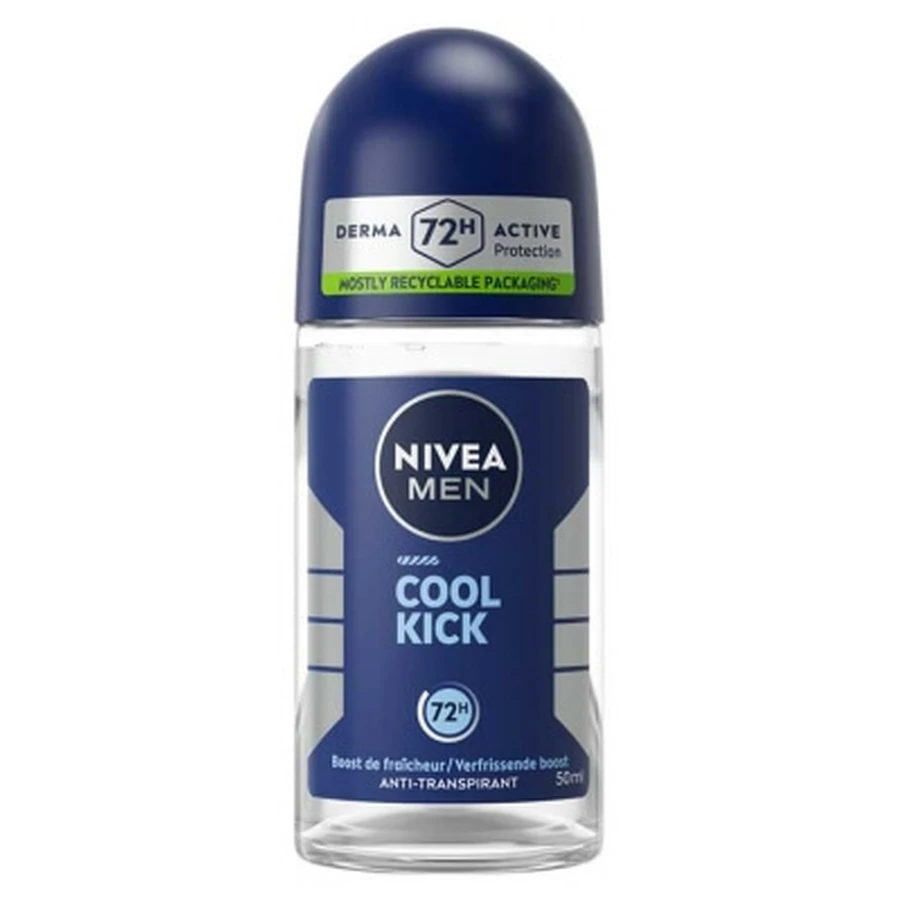 Nivea Cool Kick Déodorant Anti-Transpirant 72H Roll-On 50 ml