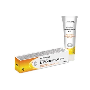 Panthenol Strong Cream 6% Santaderm, 50 ml, Viva Pharma
