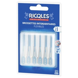 Ricqlès 30 periuțe interdentare flexibile