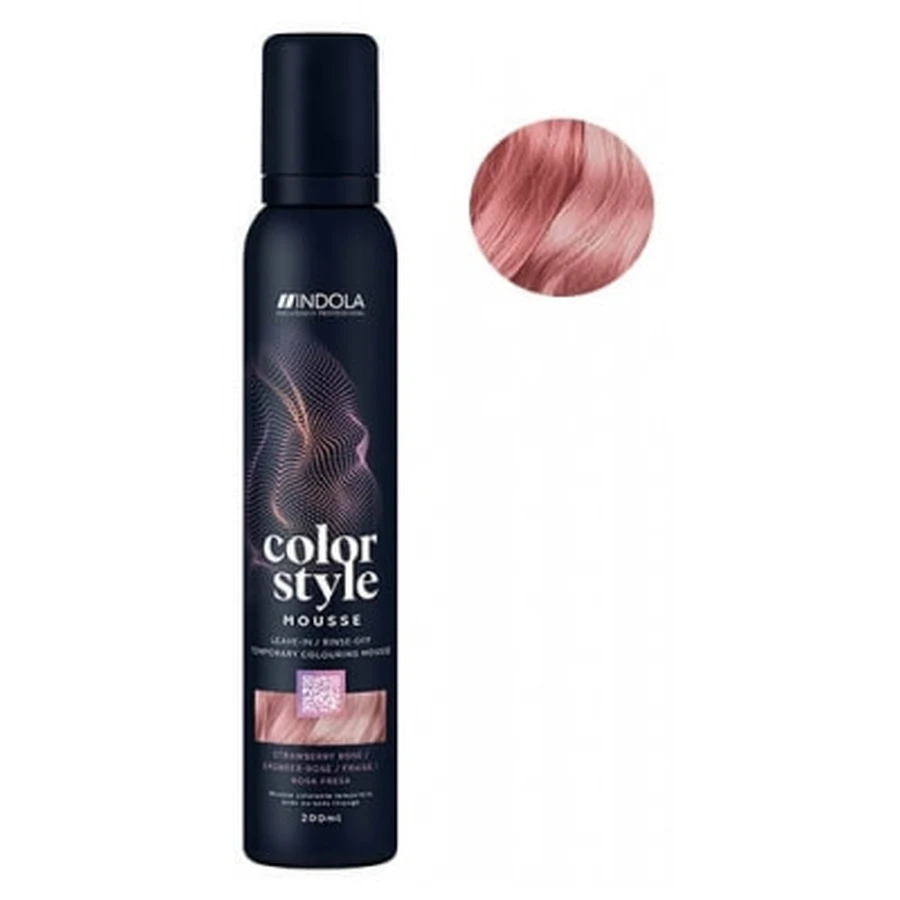 Indola Strawberry Color Style Mousse Haarfarbe