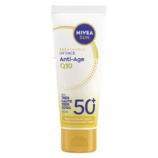 Nivea Sun UV Face Anti-Îmbătrânire Q10 Cremă solară SPF50+ 50 ml