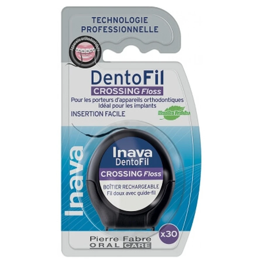 Filo interdentale Inava Dentofil Crossing, 30 m