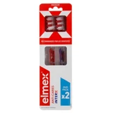Spazzolino da denti Elmex Anti-Caries InterX, set di due, set da due