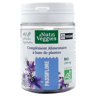 Nutriveggies Bio-Passionsblume 40 Kapseln