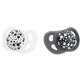Twistshake Kieferorthopädischer Schnuller, 2er-Pack, 0–6 Monate