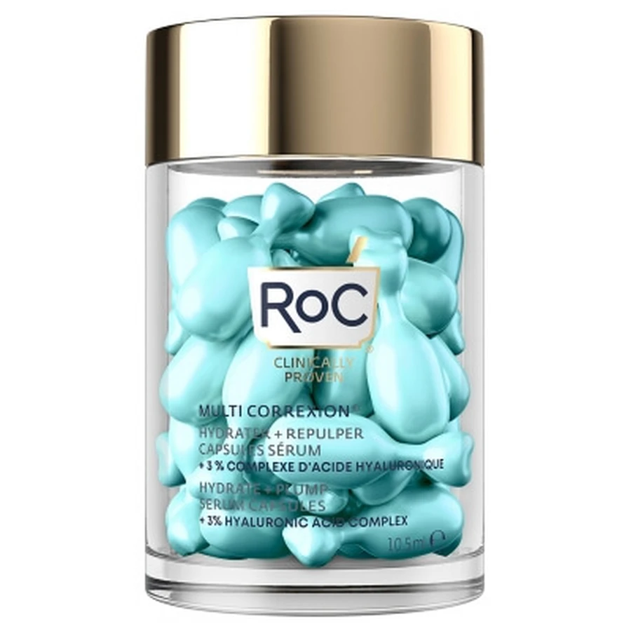 RoC Multi Correxion Hidratare + Volumizare Capsule cu ser, 30 de capsule