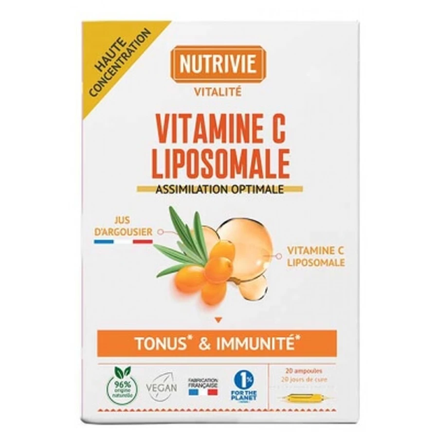 Nutrivie Vitamina C liposomiale, 20 fiale